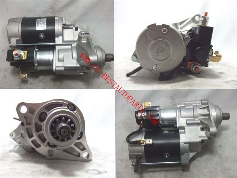 ISUZU 6HE1TC STARTER 0-24000-3042 1-81100324-1 H8981412061 8980608540 71440163 M008T60971 1811003191