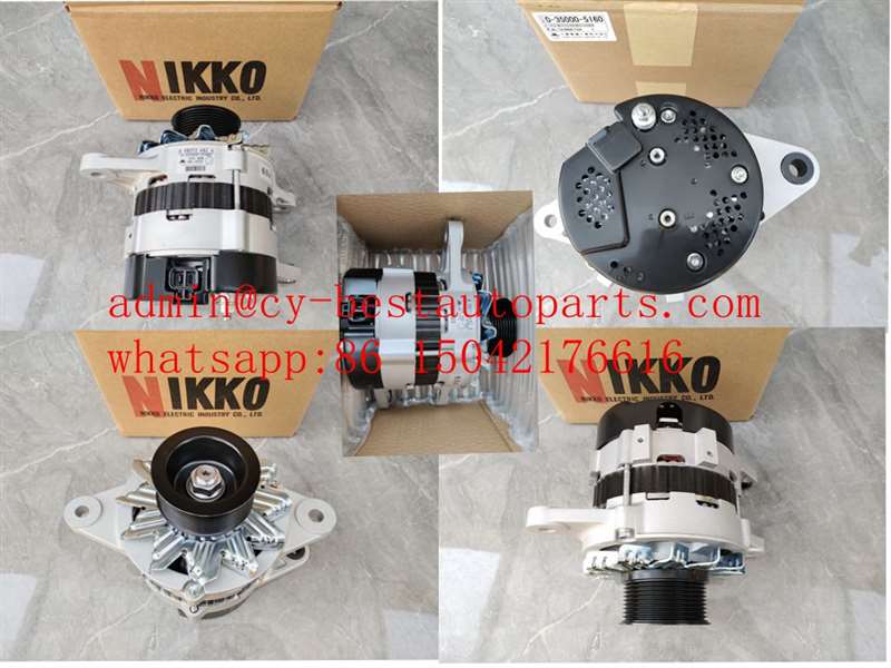 ISUZU 五十鈴 6HK1 發電機 ALTERNATOR 0-35000-5160 0350005160 8980134624 0-35000-4638 0-35000-4908 0-35000-5161